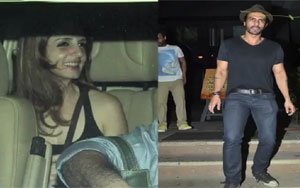 Suzanne, who had only recently filed for divorce along with Hrithik Roshan after the couple separated in December 2013, was spotted partying along with Arjun Rampal. Watch the video to know the full story!