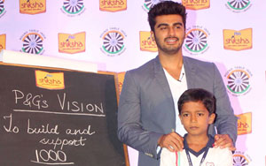 Arjun Kapoor Supports P&G Shiksha 