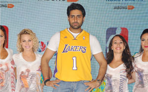 Abhishek Bachchan Launches NBA Store