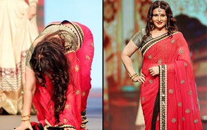 Poonam Falls on The Ramp