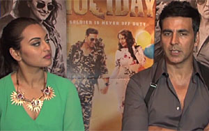 Akshay & Sonakshi's Talk about 'Holiday'