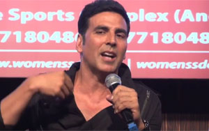 Akshay Kumar Launches Women Self Defense School