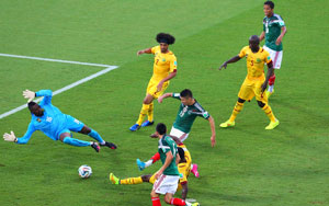 Mexico vs Cameroon Goals - FIFA World Cup 2014