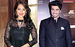 Sonakshi Sinha Shows TEVAR To Arjun Kapoor