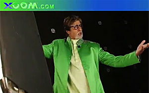 Xoom in with Mr. Bachchan