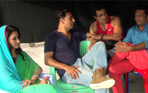 Sonu Sood Talks Non Stop - 'Entertainment ' Making