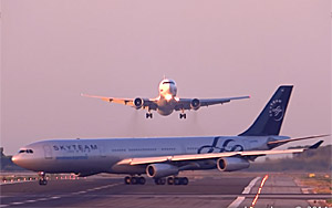 Near Miss at Barcelona El Prat