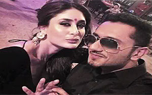 Kareena and Honey Singh Team Up For Singham Returns