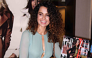 Kangana Ranaut Launches Grazia Magazines Cover Page