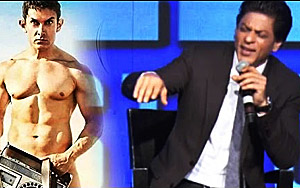 Shahrukh Khan Reacts On Aamir Khan's NUDITY