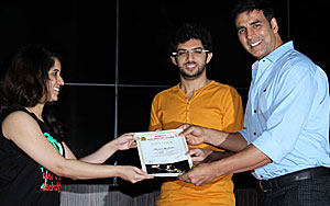 Akshay WSDC Graduation Ceremony