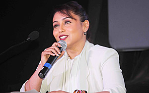 Rani Mukherjee Launches Mardaani Anthem 