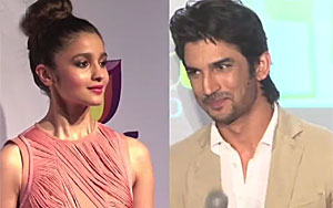 Alia Bhatt And Sushant Singh Rajput In Love 