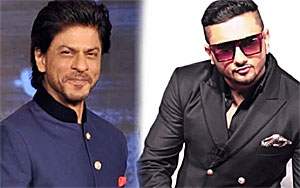 Shahrukh Khan AVOIDS Yo Yo Honey Singh In Happy New Year