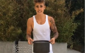 Justin Bieber ALS Ice Bucket Challenge