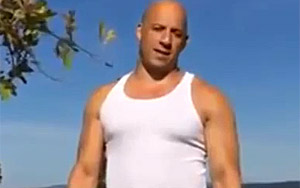 Vin Diesel ALS Ice Bucket Challenge