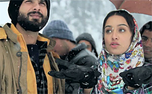 'Haider' Behind The Scenes