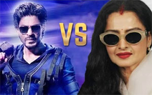 Rekha To Clash With SRK - Super Nani Vs Happy New Year