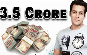 Salman Khan Demands Rs 3.5 Crore for an Inauguration?