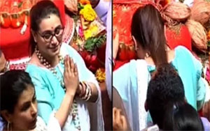 Rani Mukherjee at LalBaug Raja