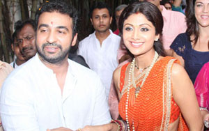 Salman Khan & Shilpa Shetty's Ganesh Visarjan