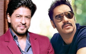 Shahrukh and Ajay FRIENDS But Professionally