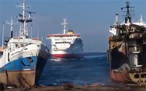 How To Park a Massive Boat