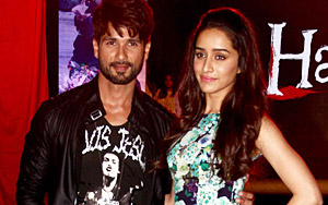 Shahid Kapoor and Shraddha Kapoor Promote 'Haider'