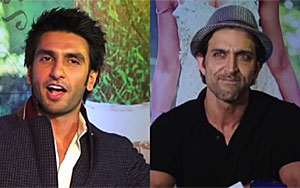 Ranveer Singh Gives Surprise Visit To Hrithik Roshan