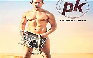 Aamir to Release PK Trailer on Diwali With Happy New Year