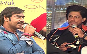 Shahrukh Chooses Ajay Over Aamir Khan?