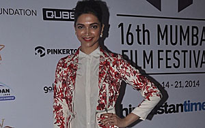 Deepika at Mami Film Festival 2014