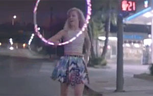 Hula Hoop Girl - Happy