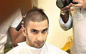 Ranveer Shaves His Head Off