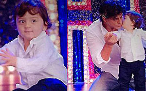 Shahrukh's Son Abram Makes his Debut in 'Happy New Year'