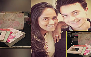 Salman Sister Arpita Wedding Card