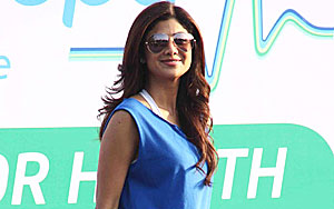 Shilpa Shetty Spreads Health Awareness