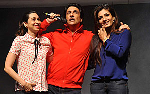 Karisma Kapoor At Shiamak Davar's Institute