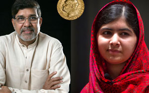 Malala Yousafzai and Kailash Satyarthi Receive Nobel Peace Prizes