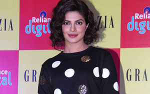 Priyanka Launches Cover Page of GRAZIA