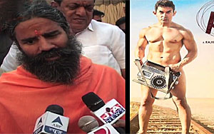 Aamir's PK Boycotted By Ramdev Baba 