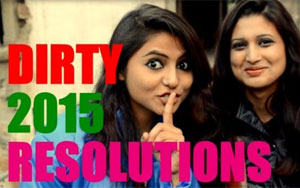 Delhi Comes Up With Dirtiest 2015 New Year's Resolutions