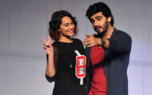 Arjun Kapoor and Sonakshi Sinha Promote Tevar