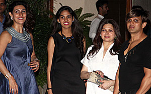 Ash & Abhi Throw Party For Cousin Naina Bachchan