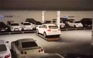 Futuristic Car Parking