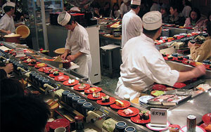 Conveyor belt Sushi Restaurant