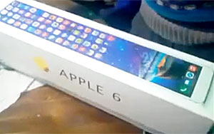 Unboxing Apple 6