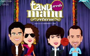 'Tanu Weds Manu Returns' Caricature Teaser