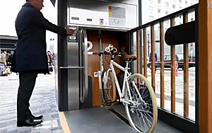 How to Park your bike in Downtowns - Japan