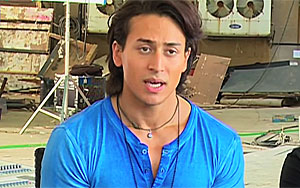 Tiger Shroff Shoots for a Music Video